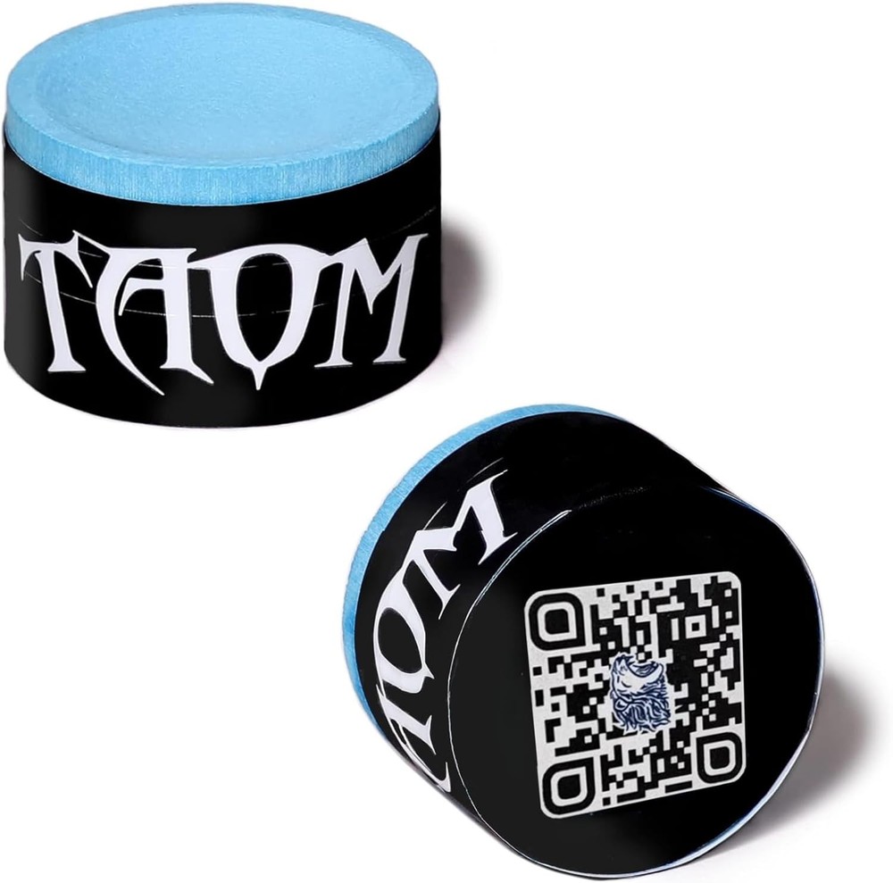 TAOM V10 Professional Blue Chalk – 1-Pack with Chisel Point for Superior Control