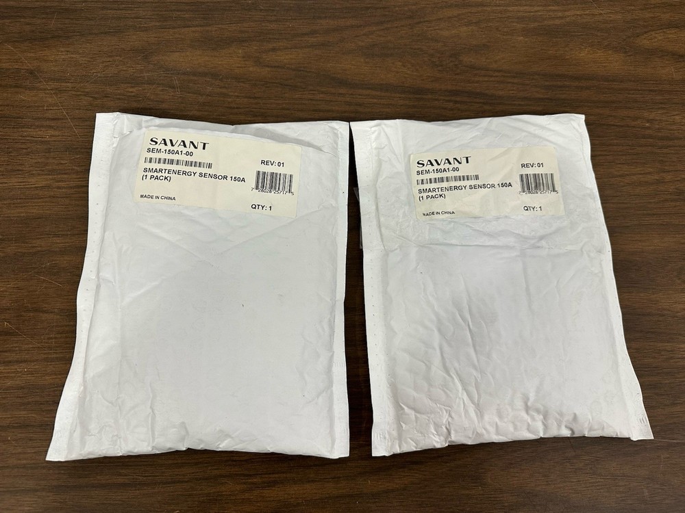 Savant SEM-150A1-00 150 A Split-Core Clip on Current Transformer- New