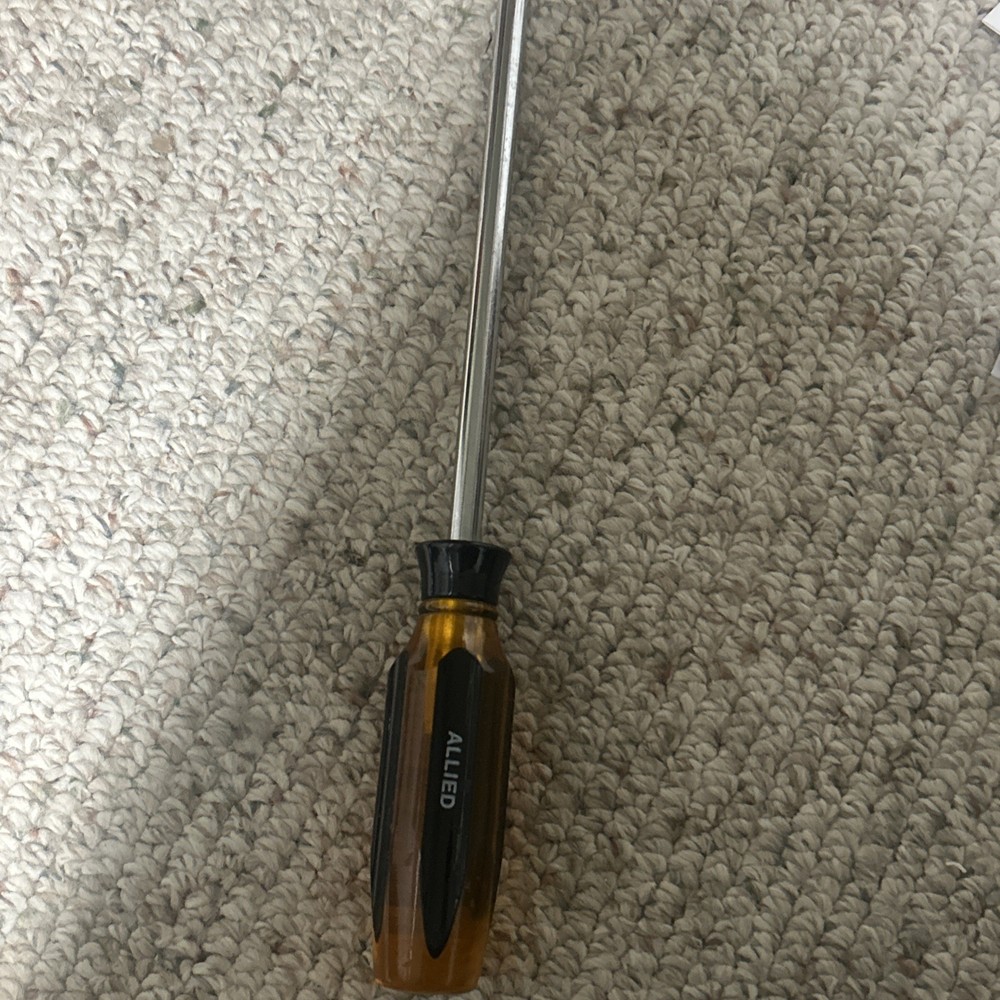 LARGE  'ALLIED' 12'' X 3/8'' DIAMETER PHILLIPS HEAD SCREWDRIVER