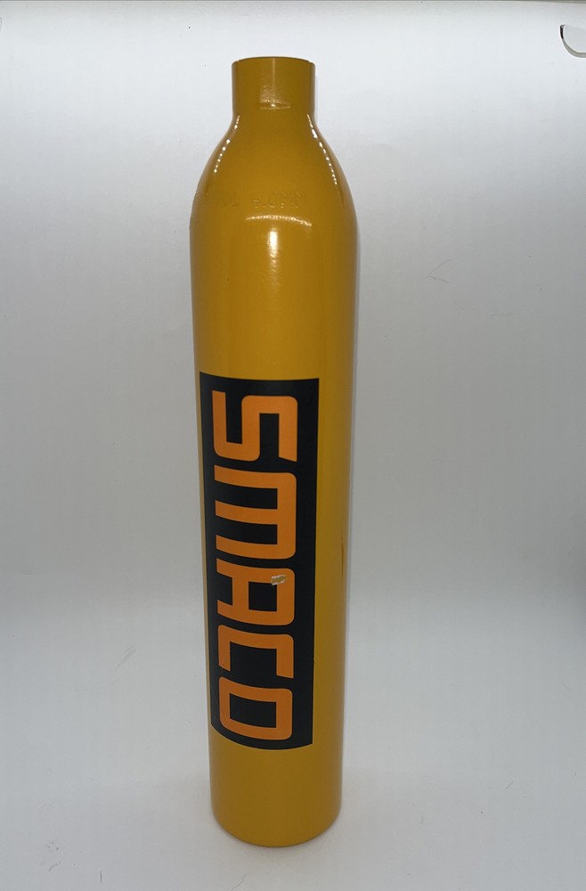 Smaco .5L Oxygen Cylinder (empty)