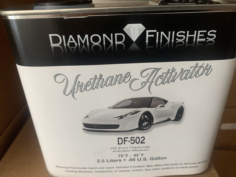 Diamond 2:1 DF-2500 Euro Auto Clear Coat Kit 7.5 Liter High Solid High Gloss
