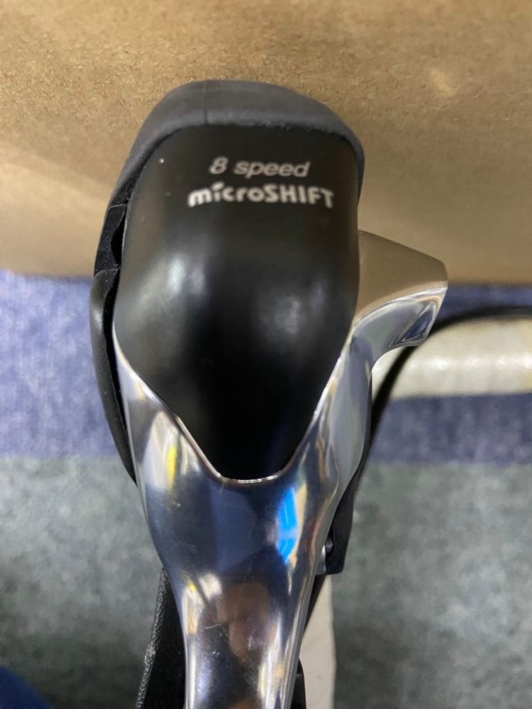 Microshift left and right set with drop handlebars