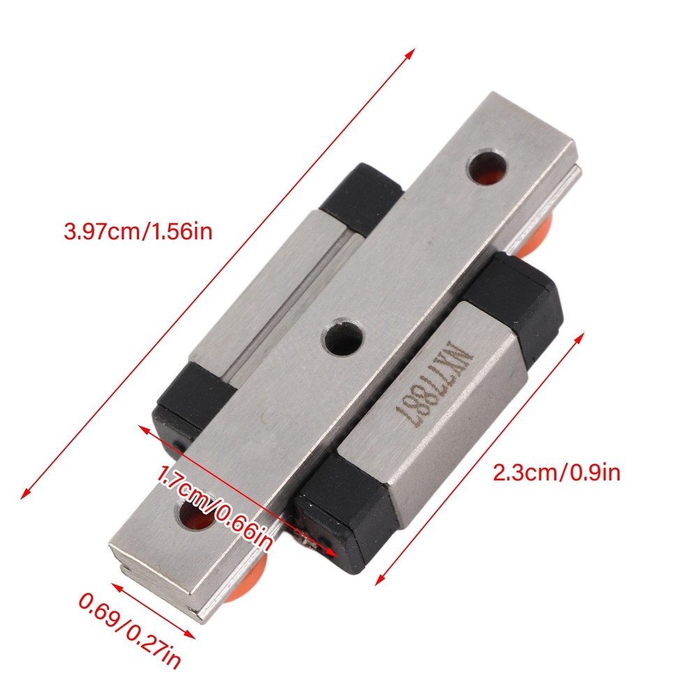1pc Small Lightweight LML7B Miniature Linear Guide Rail For Precision Movement