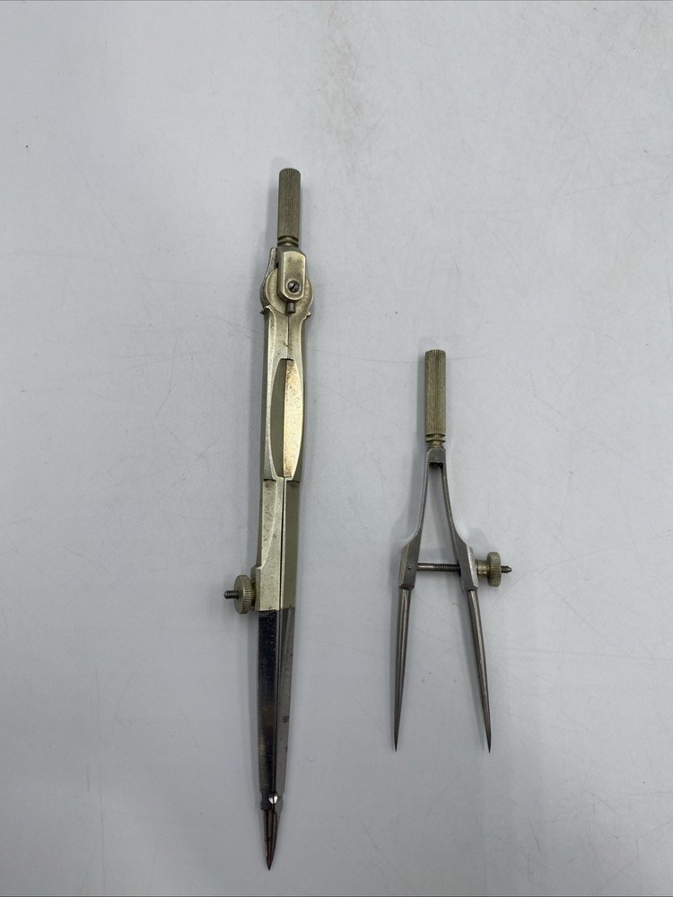 Vintage Ecco Germany Drafting Compass Nice Shape