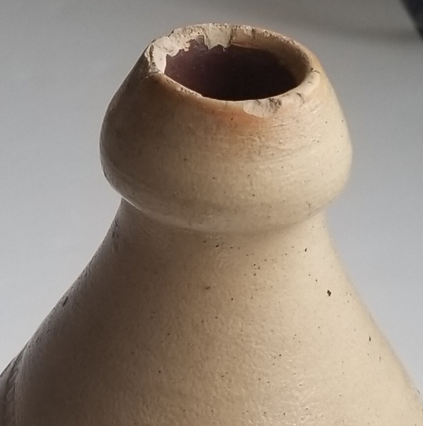 Antique Stoneware S.S. KNICKERBOCKER 1847 Bottle