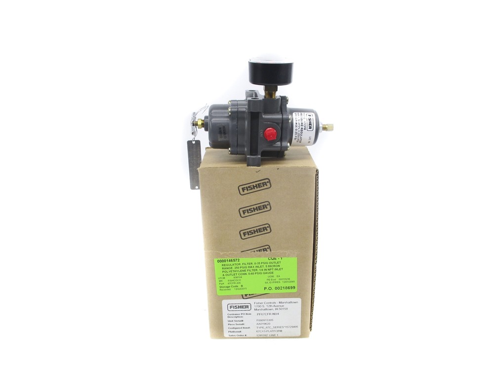 FISHER CONTROLS 67CFR-206 250PSI NSMP