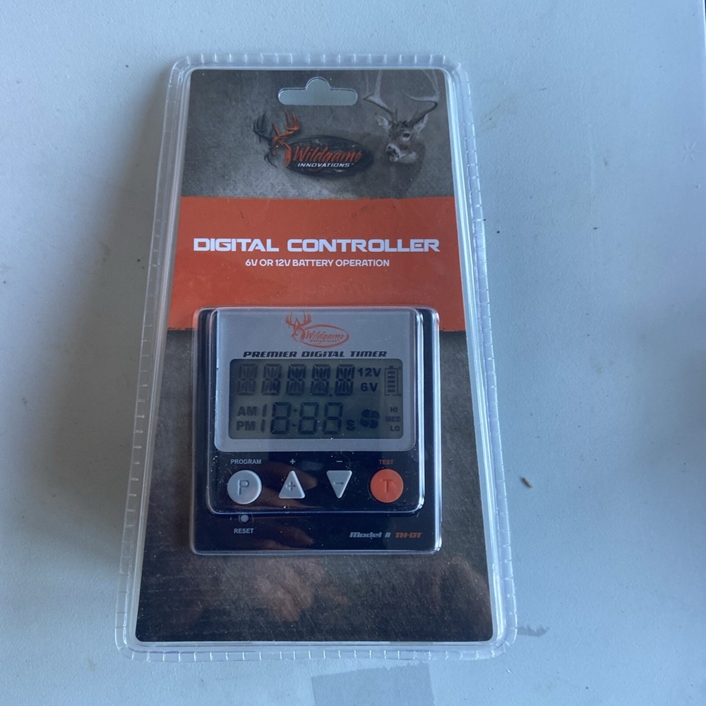 Wildgame Innovations 6V or 12V Digital Timer Controller TH-DT Game Feeder NEW