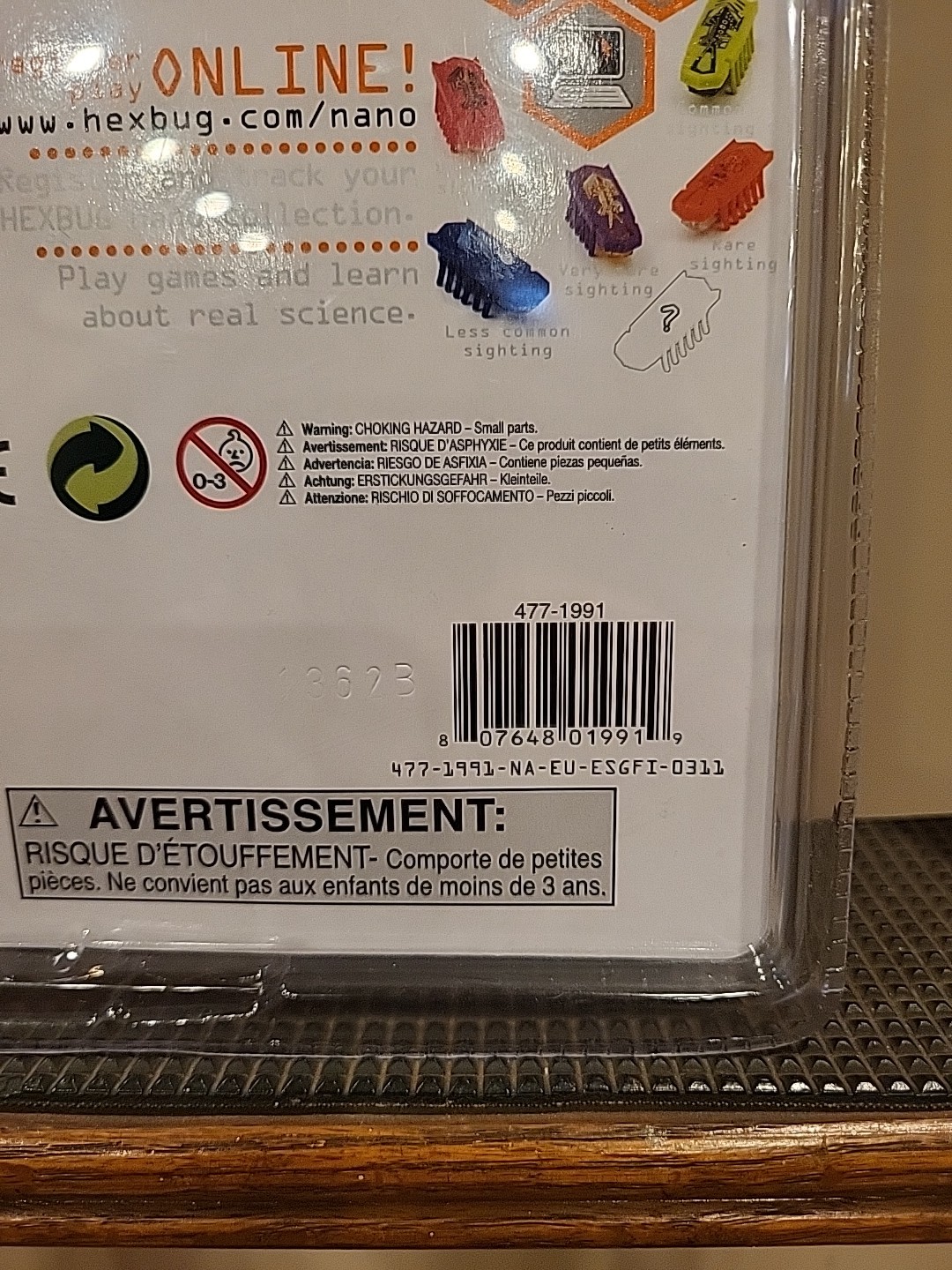 HEXBUG Nano Spiral Accessory Set for Specimen and Habitat New Sealed Package