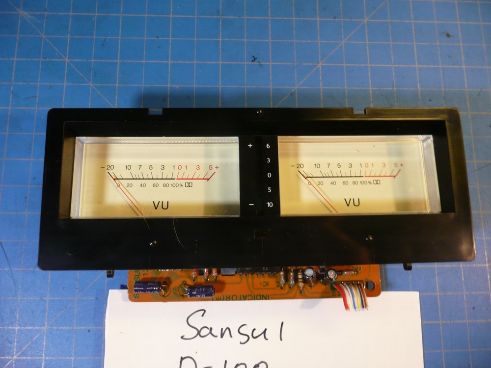 Sansui D-100 Cassette Deck Replacement Part Rec Level Control Cir Board # G-1277