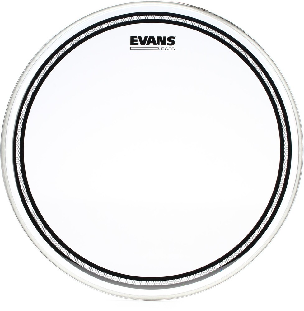 Evans EC2S Clear Drumhead - 16 inch (2-pack) Bundle