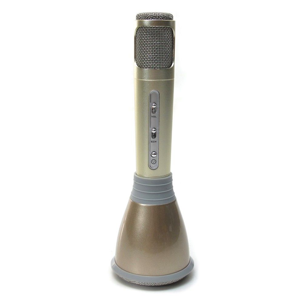 Mini Karaoke Wireless Bluetooth Handheld Microphone With Speaker