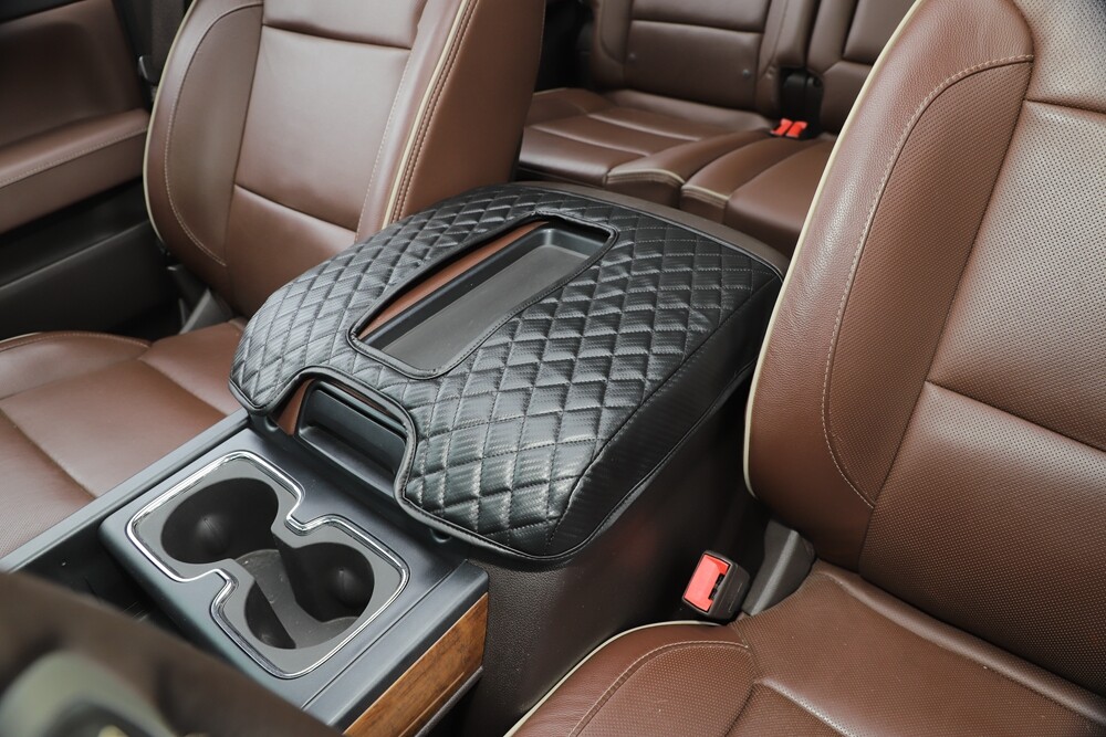 Center Console Armrest Pad Mat For Chevy Silverado/Suburban 2014-17 Accessories