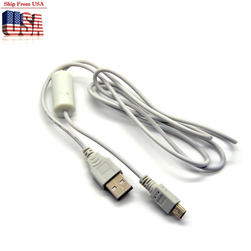 USB Cable Data Cord For Canon EOS 5D Mark II EOS 5D Mark III EOS 6D EOS 7D USA