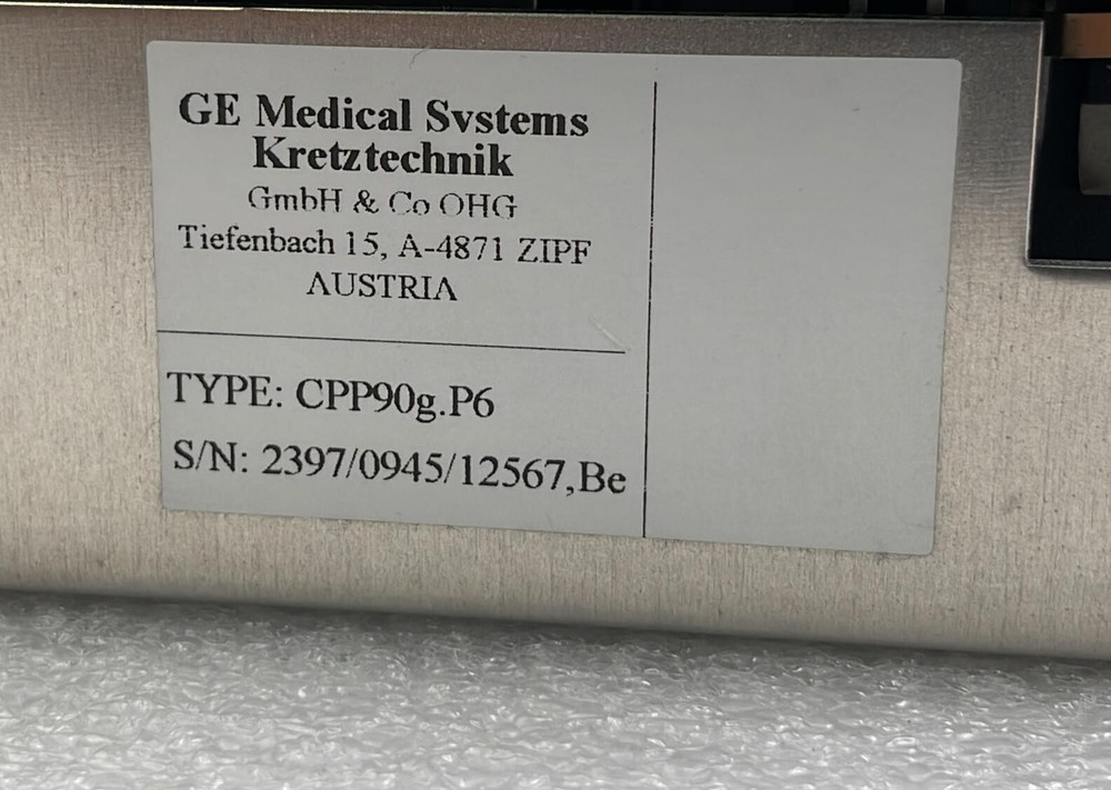 GE Voluson 730 Expert Ultrasound Control Processor CPP90g.P6 KTI208498