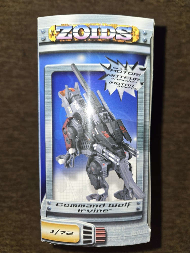 Hasbro Zoids Command Wolf Irvine #024 1/72 Scale Action Figure Model Kit