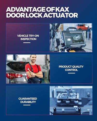 937-571 Front Driver Side Door Lock Actuator Motor Compatible with Select