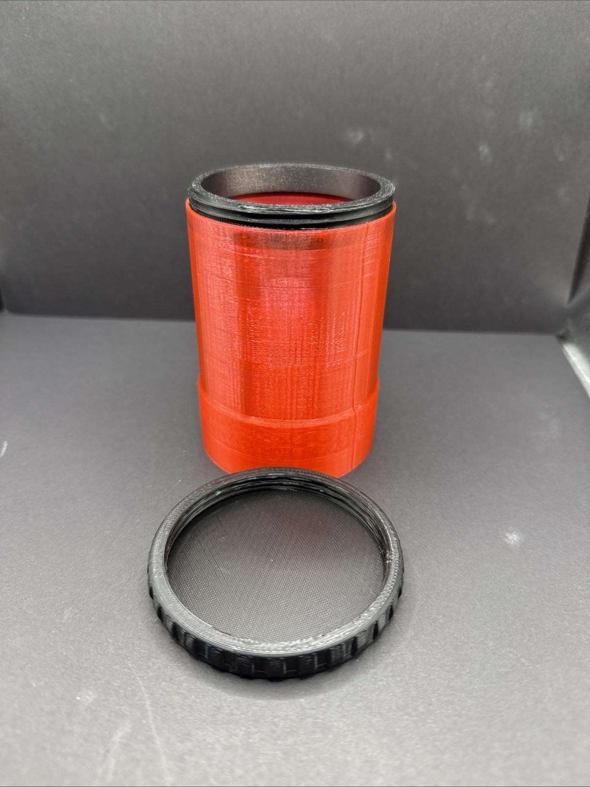 Powder Extension W Threaded Lid for Lee Auto Drum & Pro Auto Disk Powder Measure