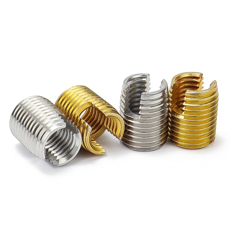 M2-M20 Slotted Self Tapping Threaded Inserts External and Internal Thread