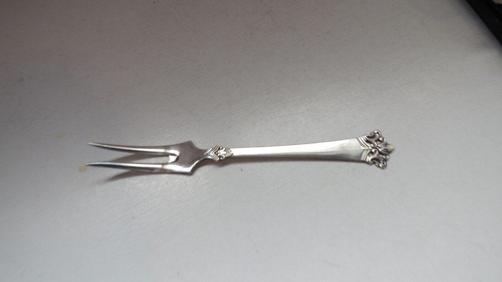 Anitra Solid Pickle Fork by Magnus Aase 830 Silver Norway