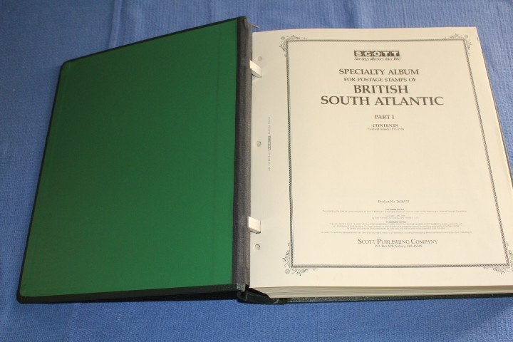 Falklands BIOT BAT more Scott Specialty Green Album Pages BlueLakeStamps Nice