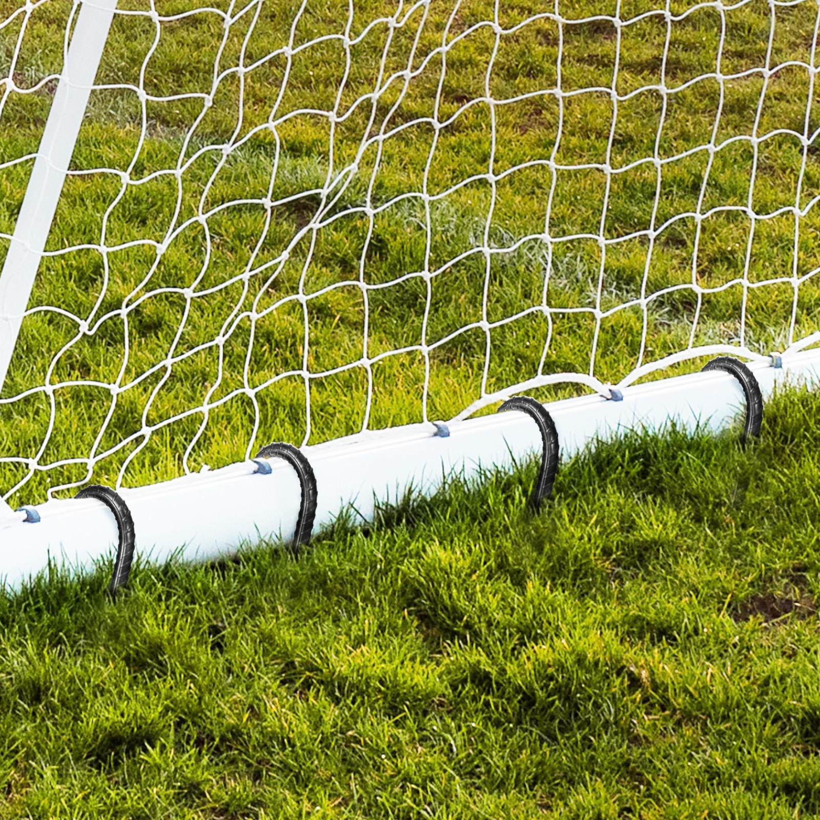 VEVOR 12In 16Pack Rebar Stakes Heavy Duty J Hook Galvanized Steel Ground Anchors