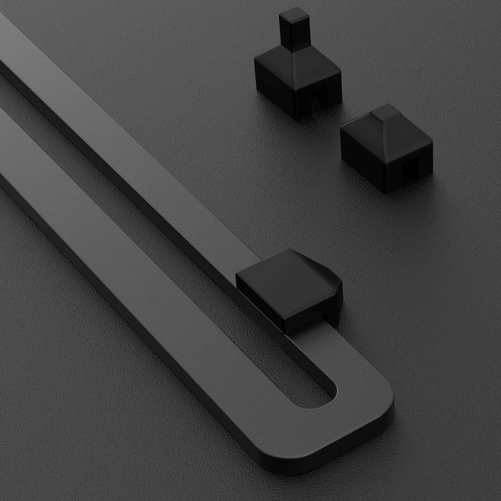 Aerospace Aluminum GPU Support - Black Bracket for Efficient Cooling