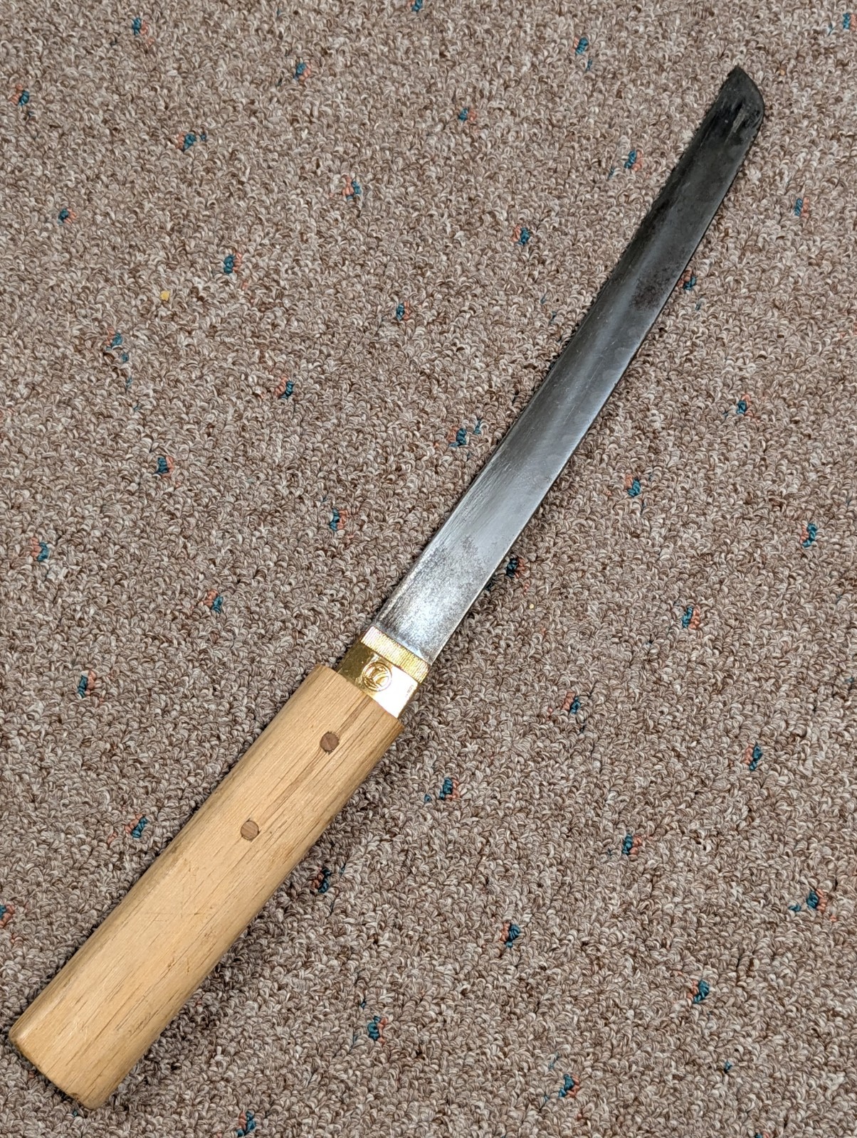 Japanese Style Tanto Blade in Shirasaya Ready for Display Nice Modern Version