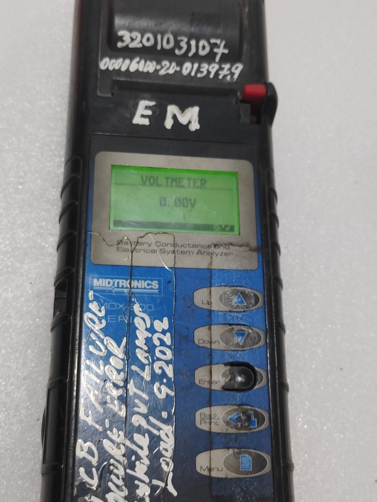 Midtronics MDX-650P SOH 6 & 12V Digital Battery/Electrical System Analyzer