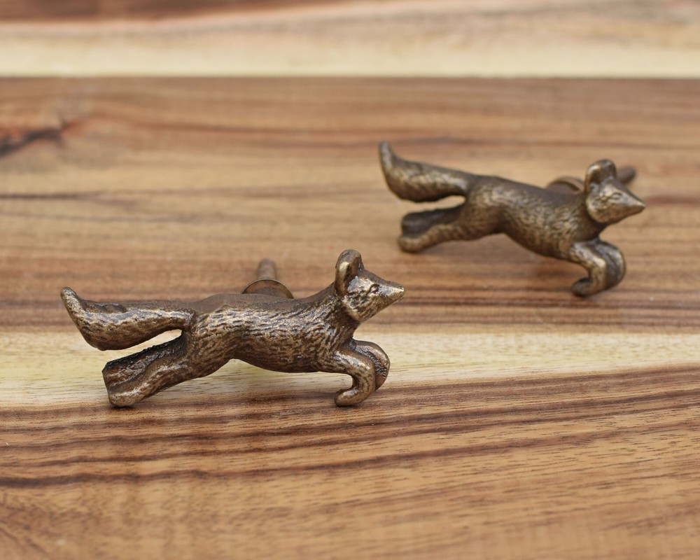 Animal Cabinet Drawer Knobs Handles Antique Bronze Animal Bird Cupboard Knobs