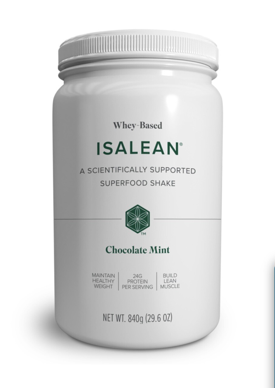 Isagenix Isalean Shake Chocolate Mint 29.6Oz Free Priority Shipping EXP 2/2024