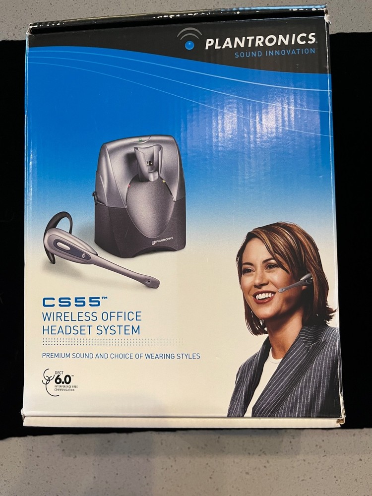 Plantronics CS55 Grey Ear-Hook Headset