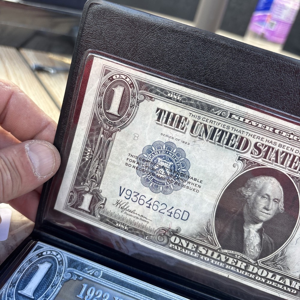1923 horse blanket silver certificate