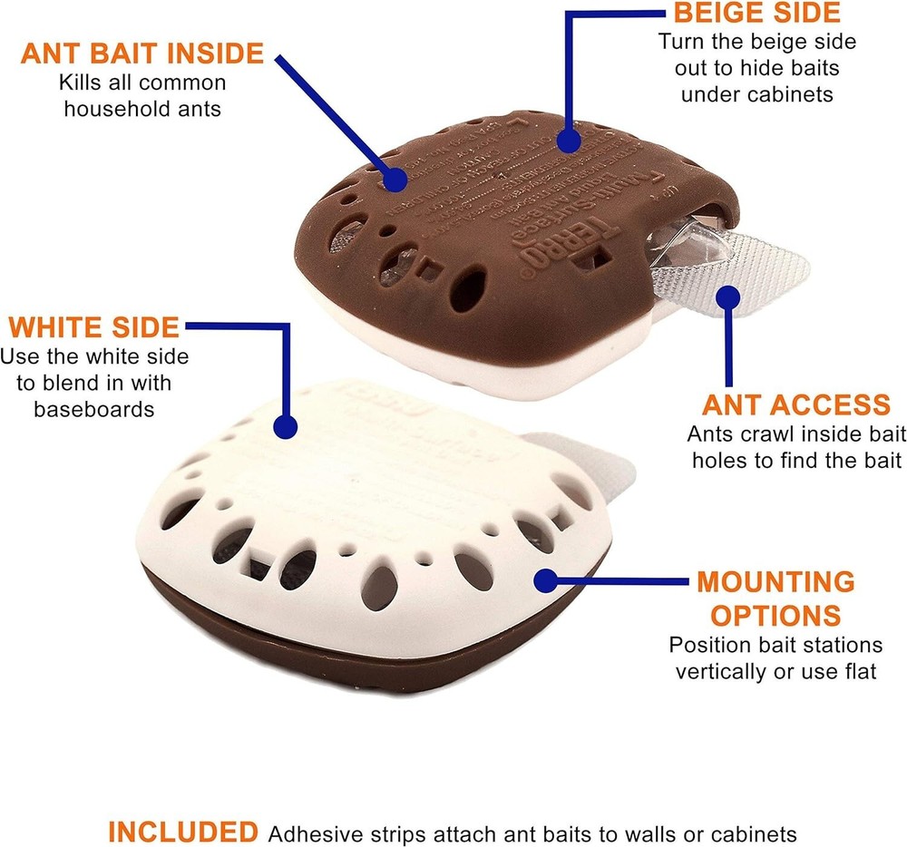 Terro T334 4 5 Pack Multi-Surface Liquid Ant 20 Discreet Best Bait Stations 2024