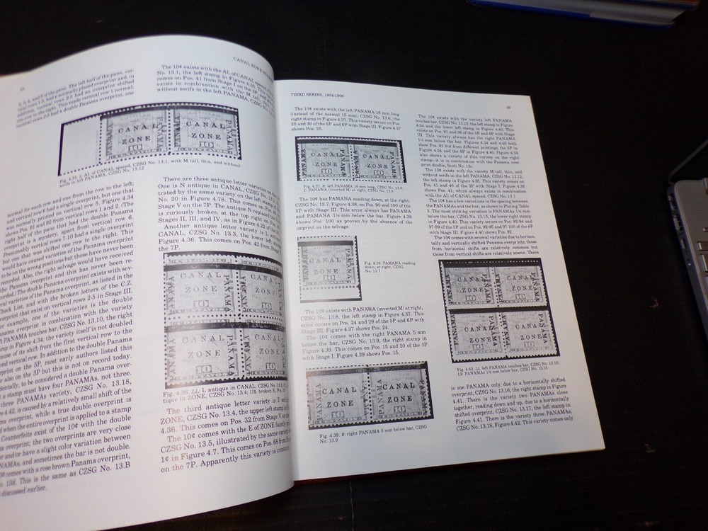 Canal Zone Stamps, Plass Brewster and Salz 1986 (L29)