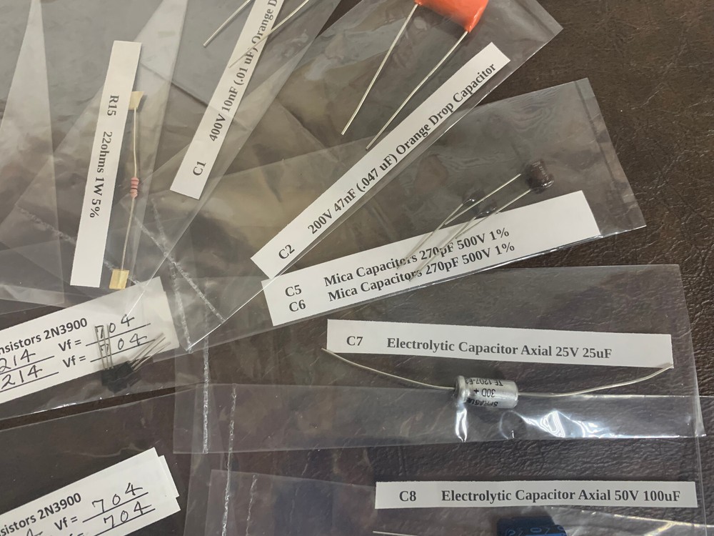 Altec 9475A Preamp Rebuild Kit