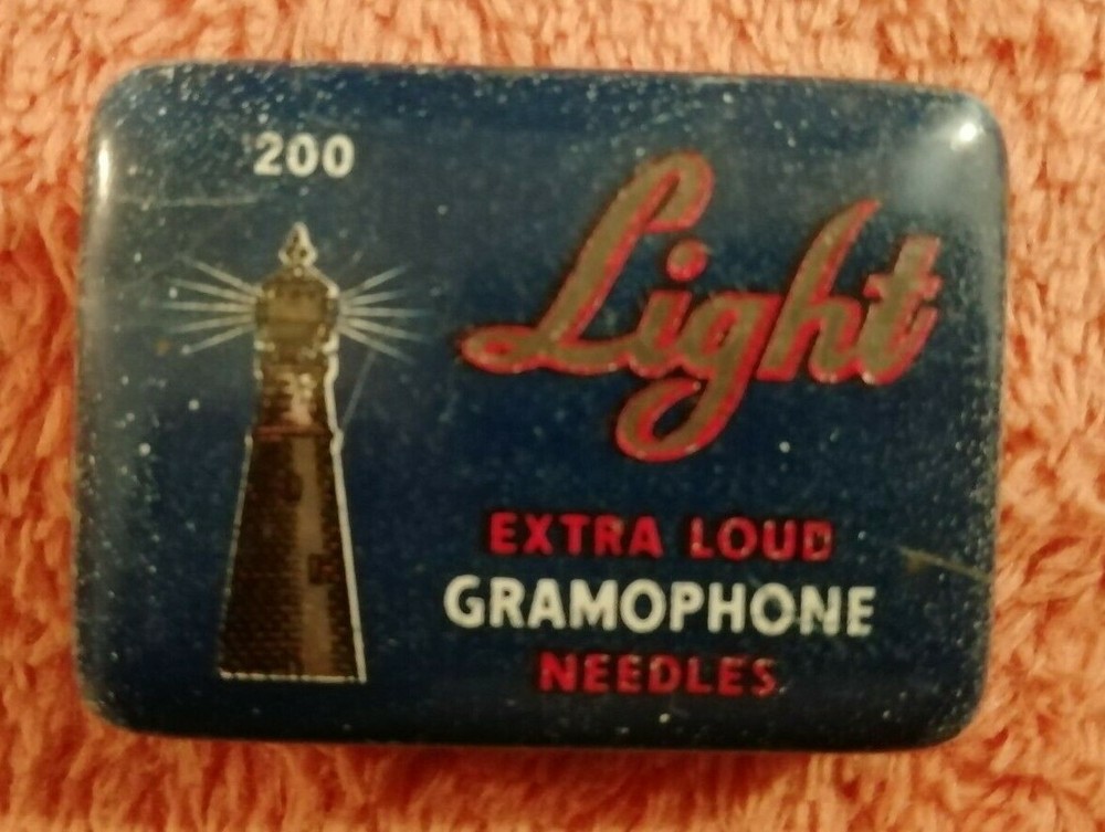 PG 401 GRAMOPHONE NEEDLES LIGHT EXTRA LOUD BOX GRAMOPHONE DOTS