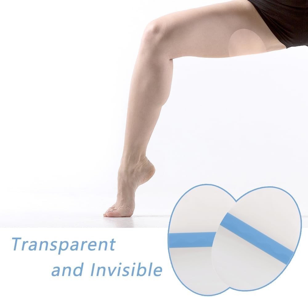 Transparent Disposable Chafing Relief Stickers - 40 Pcs for Ultimate Comfort