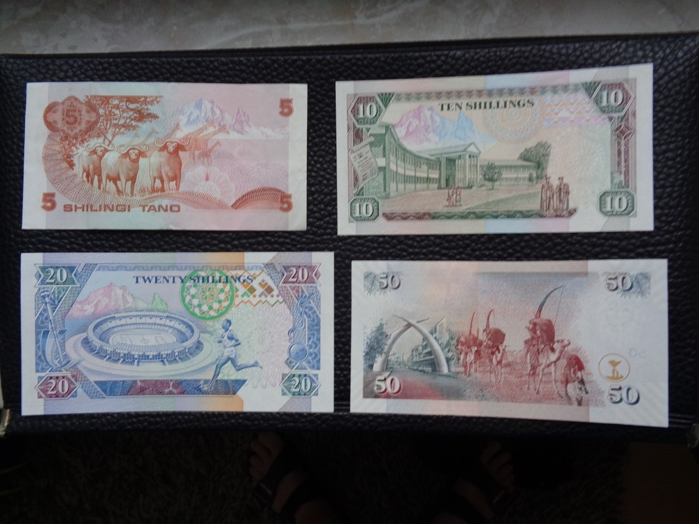UNC, Kenya Banknotes
