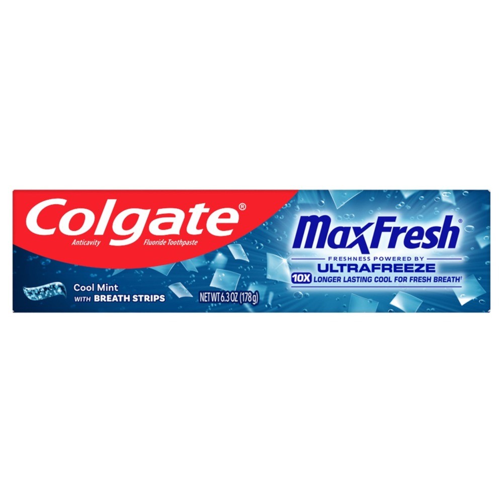 MaxFresh Cool Mint Toothpaste, 6.3 oz