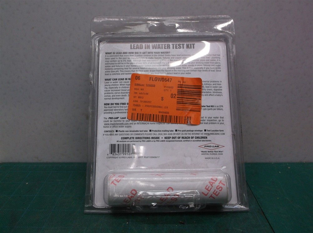 Pro-Lab Lead in Water Test Kit