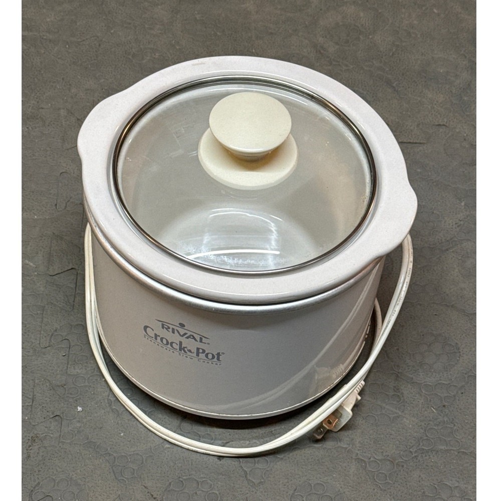 Rival Crock-Pot Slow Cooker - 1.5 Quart, White
