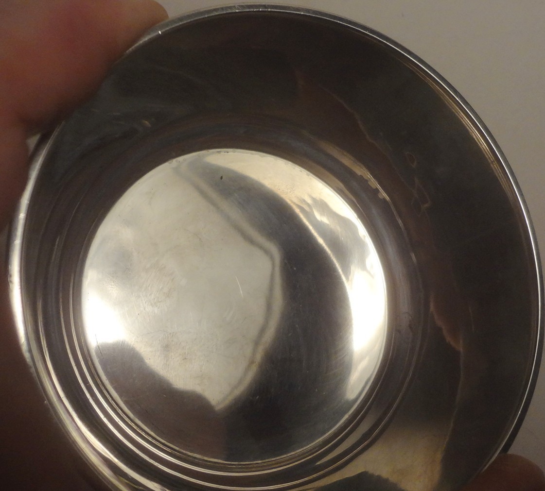 e1900's R. BLACKINTON & CO. sterling silver NURSERY RHYME BABY BOWL marked #219