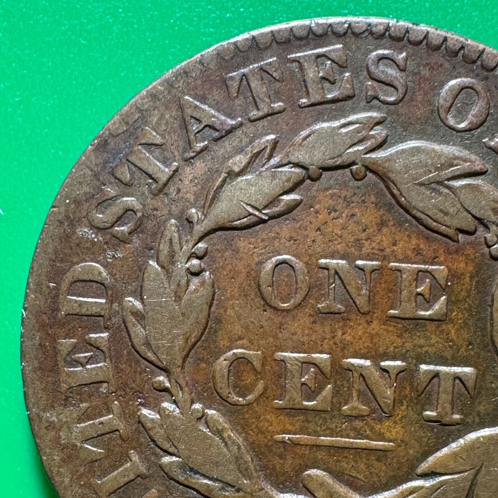 1832 Large Cent LL US LC0105