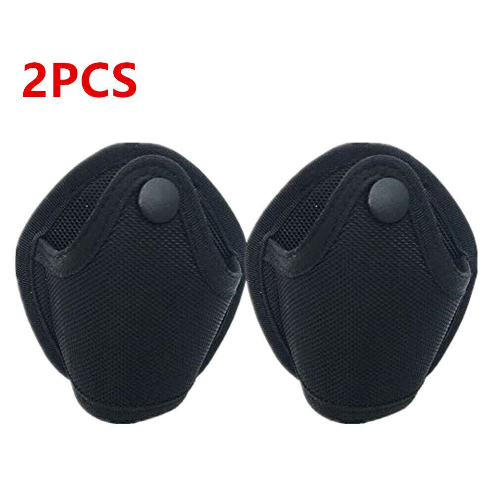 2 Pack Handcuff Case Nylon Open Top Handcuff Holder Pouch 2 Pack