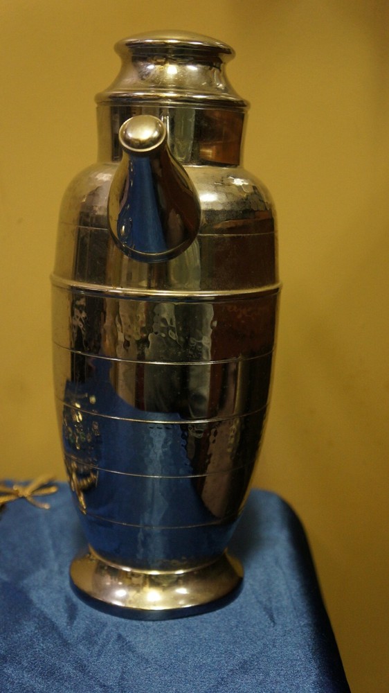 NATIONAL SILVER CO PERMA BRITE CHROME PITCHER