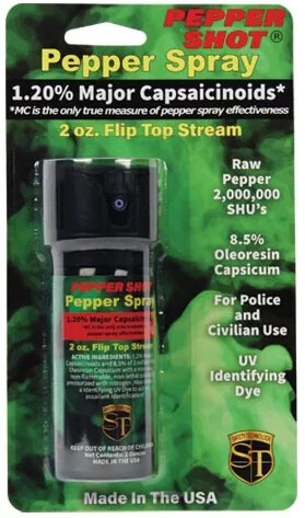 Pepper Shot 1.2% Mc Pepper Spray
