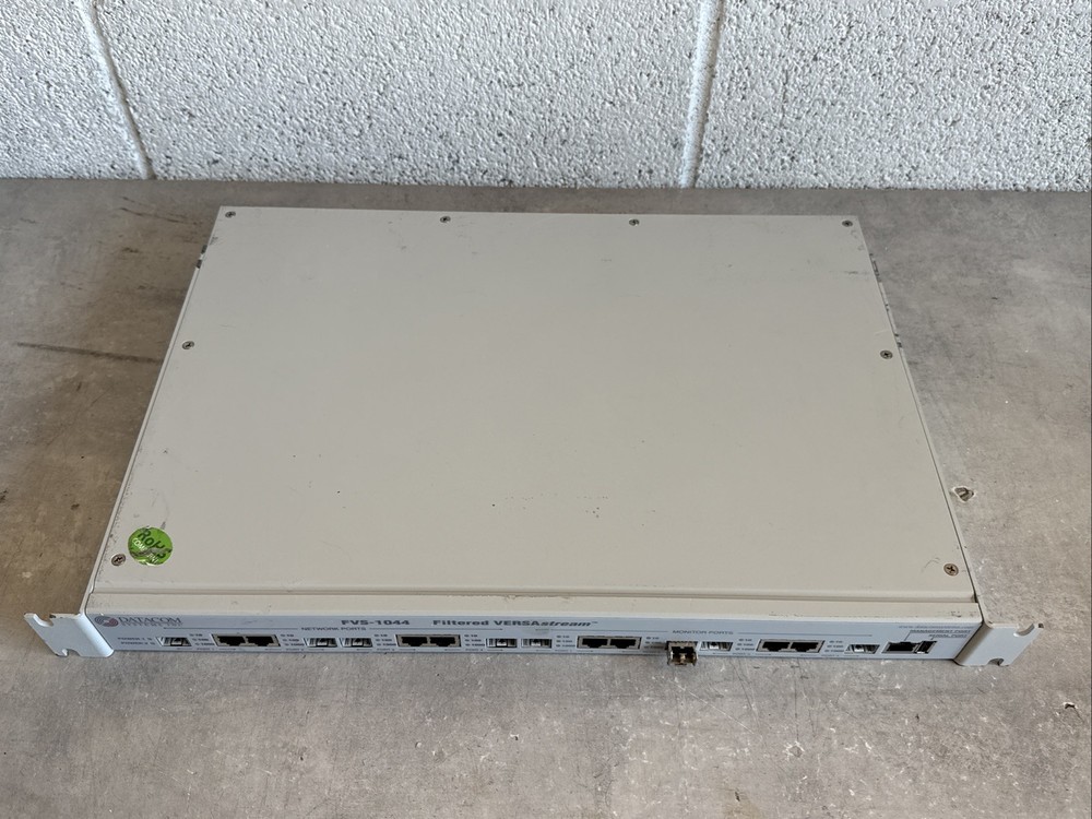 Datacom Systems FVS-1044 Filtered Verastream DATA Access Switch