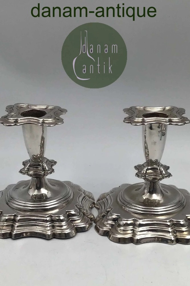 Danish Silver Candlesticks (1947-1948)