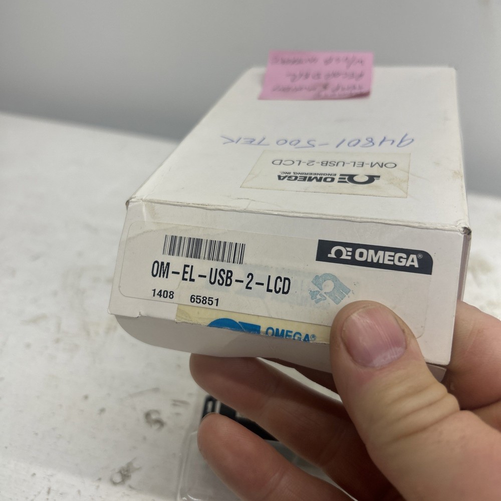 Omega Engineering Temperature And Humidity Recorder. Om-EL-usb-2-lcd.