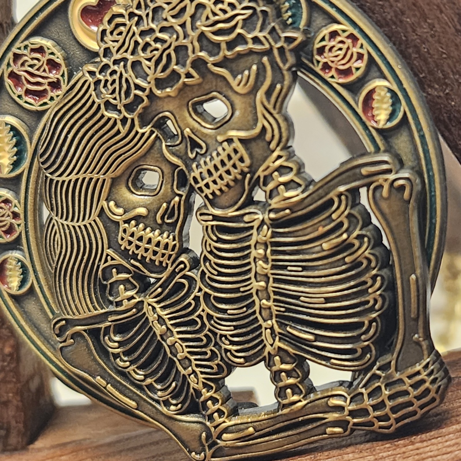 Grateful Dead Pin #8/15 Unique and Rare!
